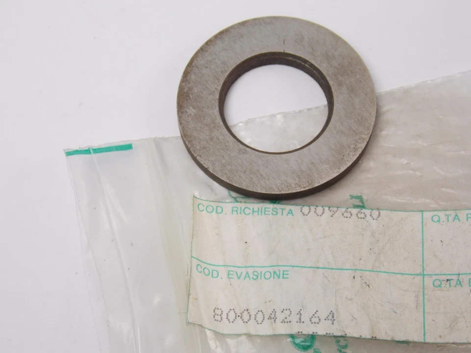 OEM CAGIVA 1987-88 ALETTA ORO 125-S2/CRUISER/125 CRANKCASE FLAT WASHER 800042164 - Image 1 of 1
