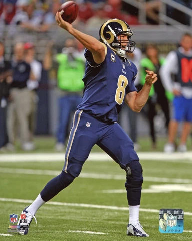 St Louis Rams SAM BRADFORD Glossy 8x10 Photo NFL Football Print Poster Cover