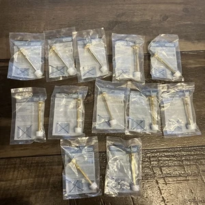 Menge 12 Türstopper National Hardware N830-101 3" Gold Messingfarben - Bild 1 von 5