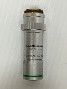 Bausch & Lomb 8X 0.15 N.A. Industrial Microscope Lens - Picture 1 of 4