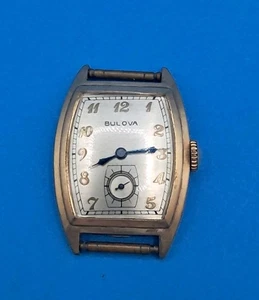 Vintage Bulova Wrist Watch Sub Second Excellent Condition 15 Jewel - Picture 1 of 6