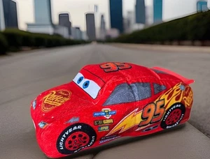 Cars 3 Lightning McQueen Dinoco Cruz Plush Reversible 14" Pillow Flip a Zoo - Bild 1 von 8