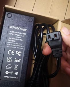 MKP-12010000 12V 10A 2Hole Car Refrigerators Charger Transformer - Afbeelding 1 van 2