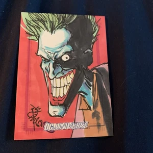 Tarjeta de boceto DC Universe The Joker Sketchafex ¡Muy bonita!!!!! 2007 - Imagen 1 de 6