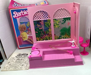 1981 Barbie Bubble Bath #5280 Trellis Garden Tub Mattel w/Box Vintage - READ - Picture 1 of 19