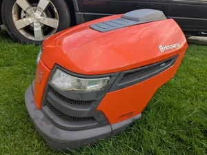 Husqvarna YTH24V48 YTH21K46 YTH24K48 Tractor Mower Hood With Lights 532441177 - Picture 1 of 11