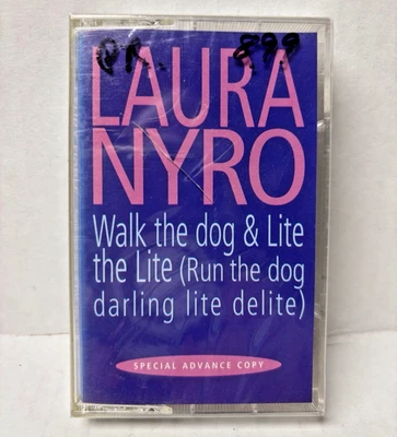 Laura Nyro - Walk the Dog & Lite the Lite - 1993 PROMO Cassette - Mint, SEALED - Image 1 of 3
