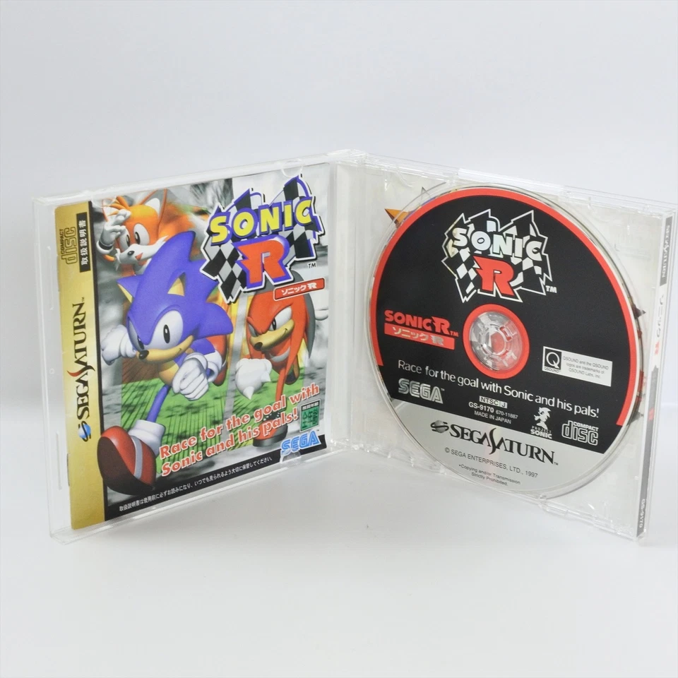 SONIC R Sega Saturn Working Tested 1626 ss - Image 1 of 4