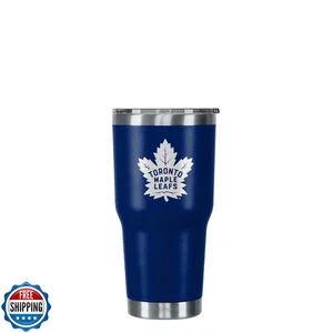 FOCO Toronto Maple Leafs NHL Team Logo 30 oz Tumbler - Picture 1 of 5