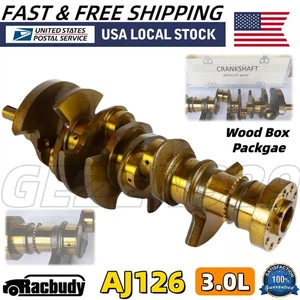Engine Crankshaft AJ126 for 2013-2020 Jaguar Land Rover 3.0L Gas V6 Supercharged - Picture 1 of 7