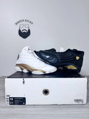 Talla 13 - Air Jordan 13/14 Retro Defining Moments Pack 897563-900 Usado Foto 1 de 4