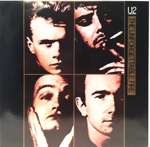 U2 1985 THE UNFORGETTABLE FIRE 5 SONG 45 12" VINYL LP RECORD - Picture 1 of 5
