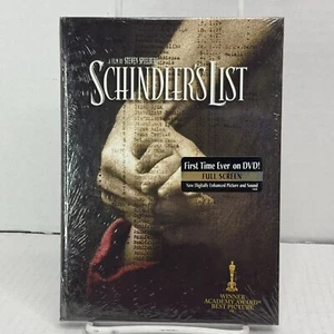 Schindler's List (DVD, 2004 Full Frame Digipak Packaging Edition) New Sealed - Imagen 1 de 4