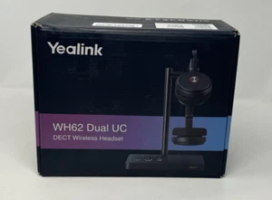 Yealink WH62 Dual UC Wireless DECT & Teams Headset - Afbeelding 1 van 9