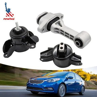 Kit de montaje de motor y transmisión 3* para Hyundai Accent Elantra Kia Forte Rio Foto 1 de 4