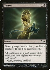 FOIL Terror | MtG Magic Mirrodin | English | Near Mint