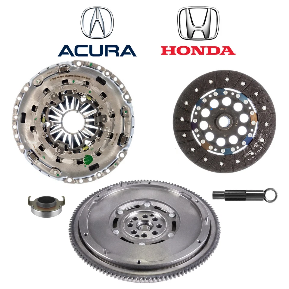 JUEGO COMPLETO VOLANTE EMBRAGUE HONDA OEM 22105-R72-305 22100-R72-006 22810-PPT-003 Foto 1 de 4