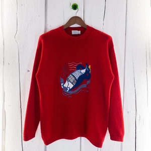 Suéter Pullover Jersey Tejido Bordado Para Hombres United Colors Of Benetton M - Imagen 1 de 14