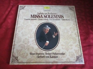 2LP Box GUNDULA JANOWITZ Beethoven Missa Solemnis Karajan DGG NEU VERSIEGELT  - Picture 1 of 1