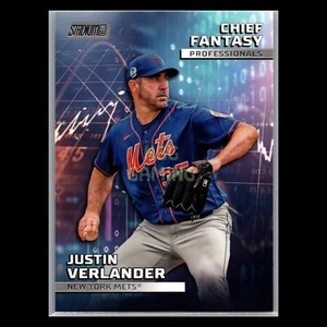 2023 Topps Stadium Club - #CFPRO-20 Justin Verlander - New York Mets - Picture 1 of 2