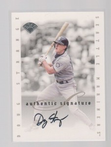 DOUG STRANGE 1996 LEAF SIGNATURE AUTO CARD