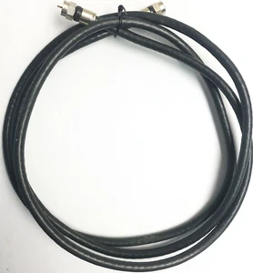 5FT Black Male SMA M-M Coaxial RF F Cable PPC EX6 09 for Comcast AT&T WOW DISH - Picture 1 of 1