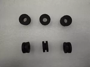 6 x Rubber grommets Radiator Mounting O Ring For Honda Yamaha Suzuki Kawasaki - Picture 1 of 5