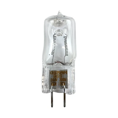 2x Pack OSRAM 300W GX6.35 240V 64515 HALOGEN Bulb - Image 1 of 4