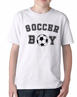 Camiseta de fútbol para niño Camiseta juvenil Equipo Portería Fútbol Cumpleaños Idea Regalo Camiseta Foto 1 de 2