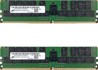 Micron 128GB (2 x 64GB) DDR4 2933MHz Registered Server Memory - Image 1 of 2