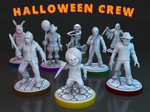 Halloween Monsters Crew compatible with Horrified/Terrified Board Game - Imagen 1 de 18