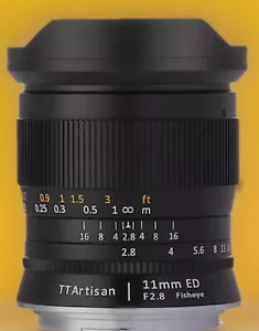TT Artisan 11mm f2.8 NIKON Z NEW OPEN BOX Full Frame ! Fish Eye Lens . - Picture 1 of 13