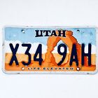  United States Utah Arches Passenger License Plate X34 9AH