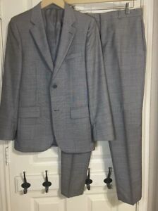 Nordstrom Boys Suit Blazer Size 14 Light Grey
