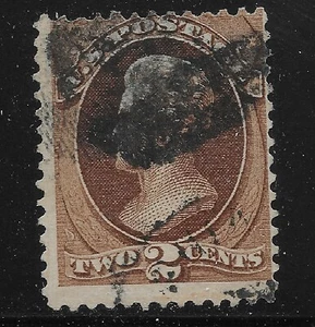 US Scott #157, Single 1873 Jackson 2c FVF Used - Picture 1 of 1
