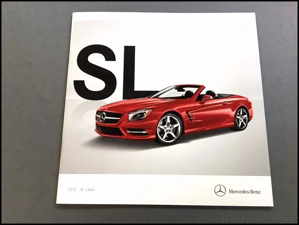 2015 Mercedes Benz SL-Class 28-page Car Brochure Catalog - SL400 SL550 SL65 AMG Foto 1 de 4