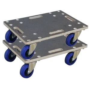 2er Set Rollbrett Möbelroller Transportroller 500x350mm 800kg - Bild 1 von 2