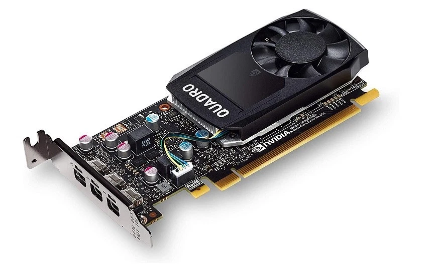 2GB PNY VCQP400-PB Quadro P400 3x Mini DP PCI-E 3.0 x16 Graphics Card - Image 1 of 1