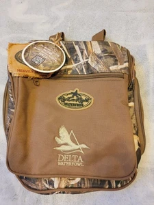 Rig Em Right Delta WaterFowl Bag Camo Canvas Hang Kulturbeutel Rasur Reise Dusche - Bild 1 von 5