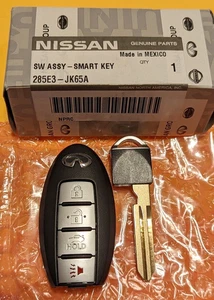 KR55WK48903 New OEM Infiniti G25 G35 G37 Smart Key Keyless Fob 285E3-JK65A - Picture 1 of 3