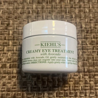 Kiehl's Creamy Eye Treatment With Avocado 0.95 Oz 28 mL Full Size Sealed - Image 1 of 4