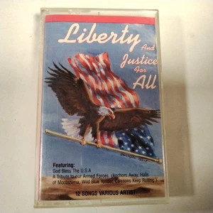Liberty And Justice For All Cassette Tape Featuring God Bless The USA - Imagen 1 de 5