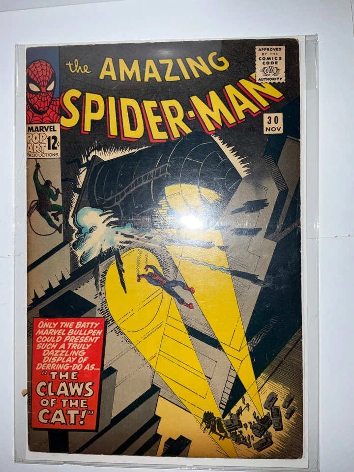 Amazing Spider-Man No30 серебряного века Ditko Art супергерой Marvel 1965 - Изображение 1 из 1