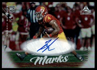 2025 Panini Luminance Autographs Woody Marks Rookie Auto Houston Texans #182 - Image 1 of 2