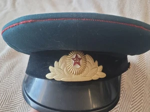 Soviet Union USSR Era Military Cap Hat Used - Picture 1 of 3