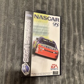 SEGA SATURN - NASCAR 98  / WITH MANUAL  / INSERT CASE