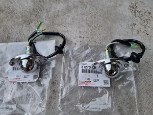 Toyota FJ40 FJ45 BJ40 BJ42 HJ47 Land Cruiser licence plate lamps NEW 81270-60101 - Picture 1 of 4