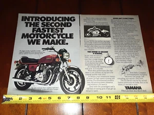 Yamaha XS1100 1978 anuncio original de 2 páginas - Imagen 1 de 8