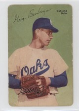 1953 Mother's Cookies Pacific Coast League George Bamberger #38
