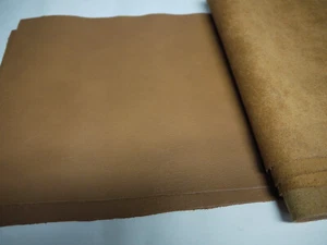 Leather panels 6 Pieces Cashew 10.25" x 24" - Picture 1 of 4